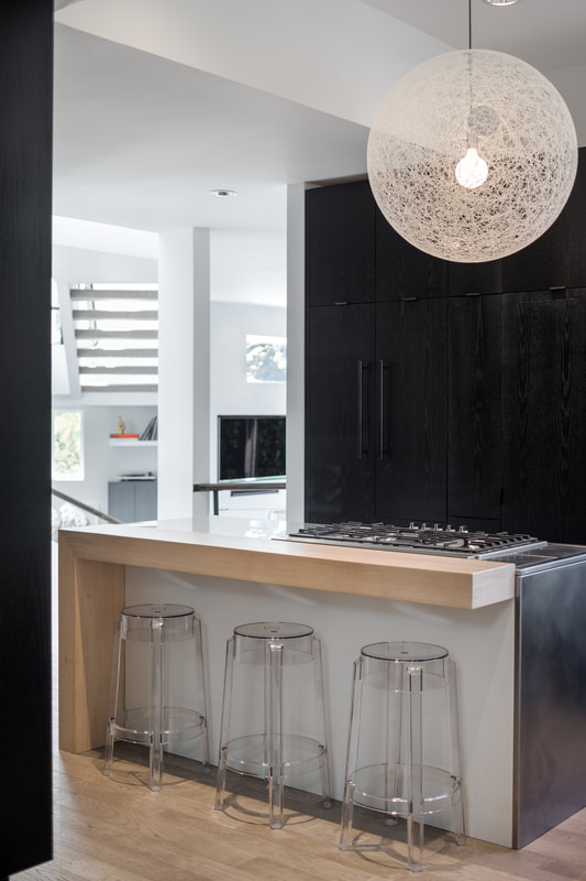 Modern Black & White Kitchen Design